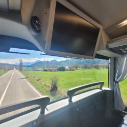 Intérieur nouveau car SCAL