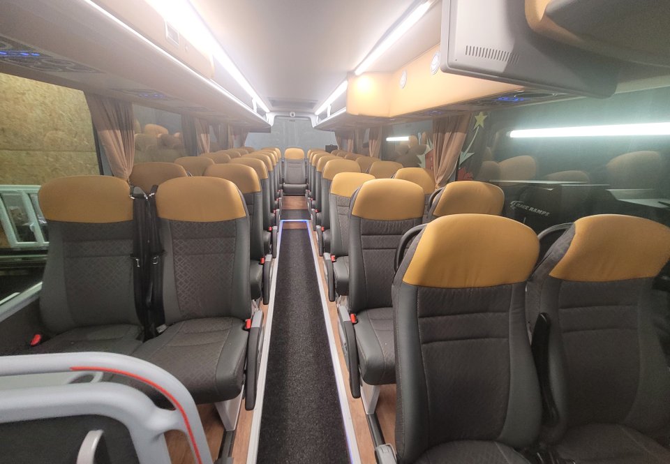 Intérieur car SCAL