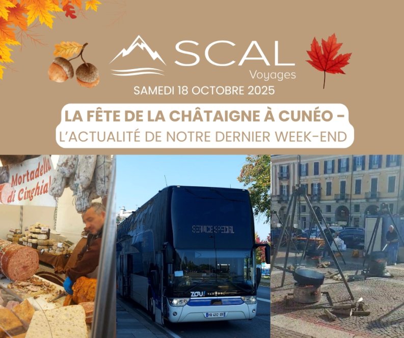 L'actualité du week-end de nos Agences SCAL Voyages